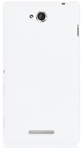 Чехол для Sony Xperia C White Чехол для Sony Xperia C White